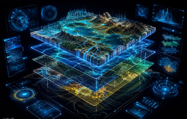 Modelo geológico 3D e gêmeo digital para consultoria em IA geológica